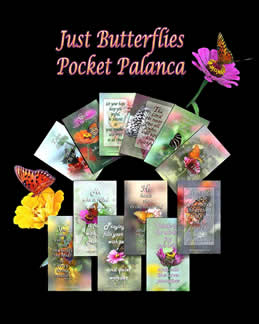 Butterfly Pocket Palanca Prayer Cards for Agape