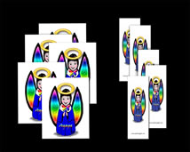 Notecard and Bookmark Set #NBS-0600