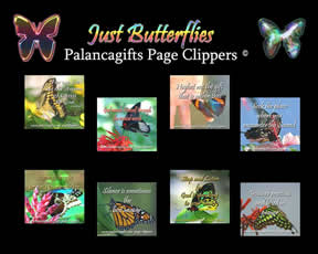 Palanca Butterfly Page Clippers� #PPC-B2006
